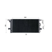 Mahle Air Conditioning Condenser AC 1079 000S