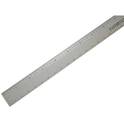 Faithfull Aluminium Flat Rule 1m/39in - FAIRULE1000