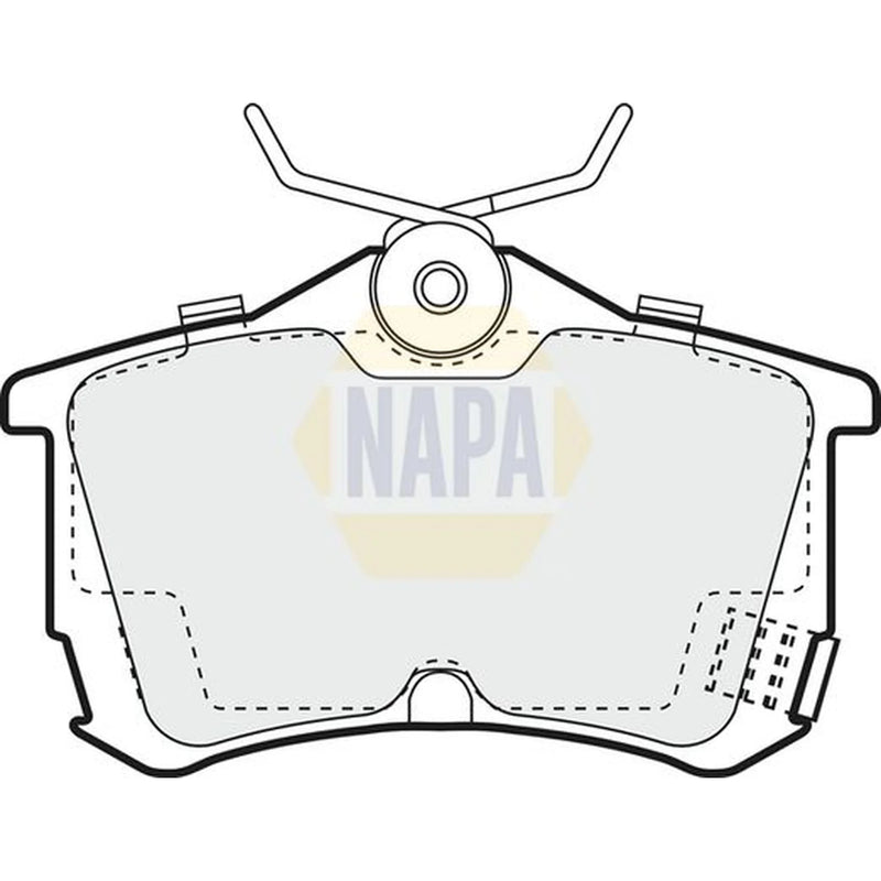 NAPA Rear Brake Pad Set NBP1573