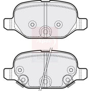 Apec Rear Brake Pad Set PD3289