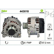 Valeo Car Alternator 12V 443018