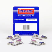 Borg & Beck Brake Pad Accessory Fitting Kit Front BBK1216