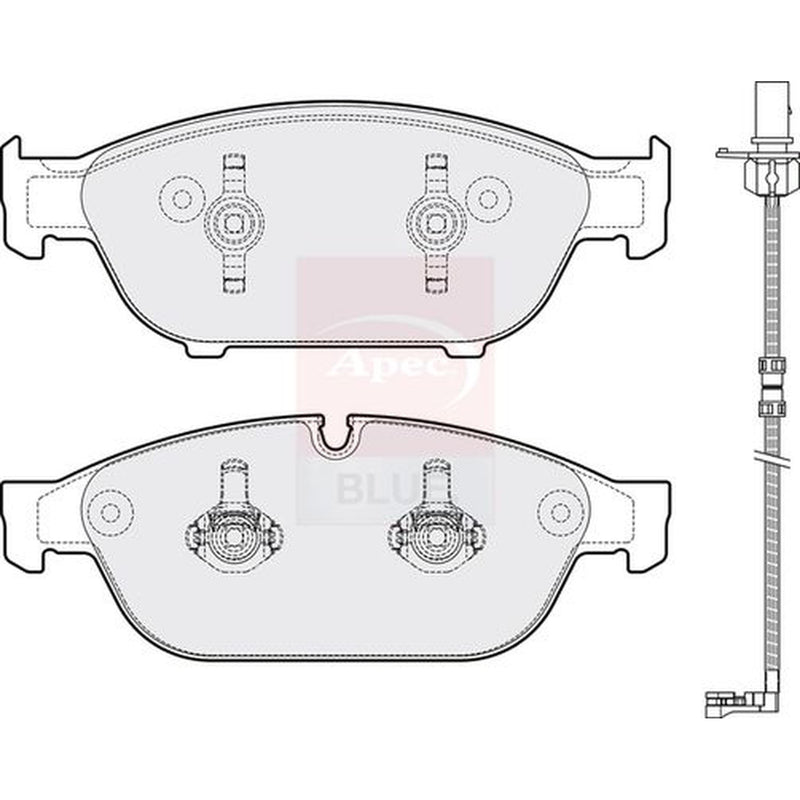 Apec Front Brake Pad Set PD4275