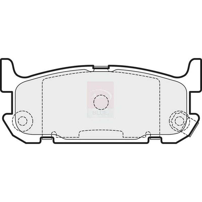 Apec Rear Brake Pad Set PD3549