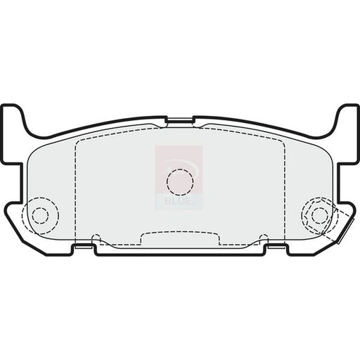Apec Rear Brake Pad Set PD3549