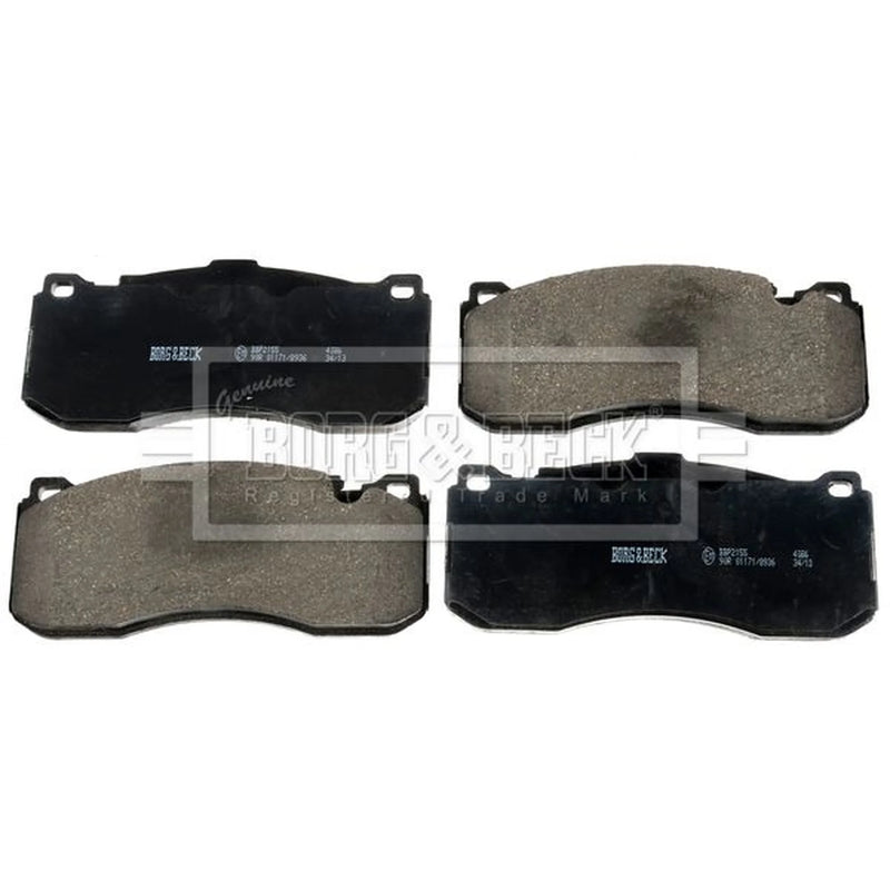 Borg & Beck 4 x Front Brake Pad Set BBP2155