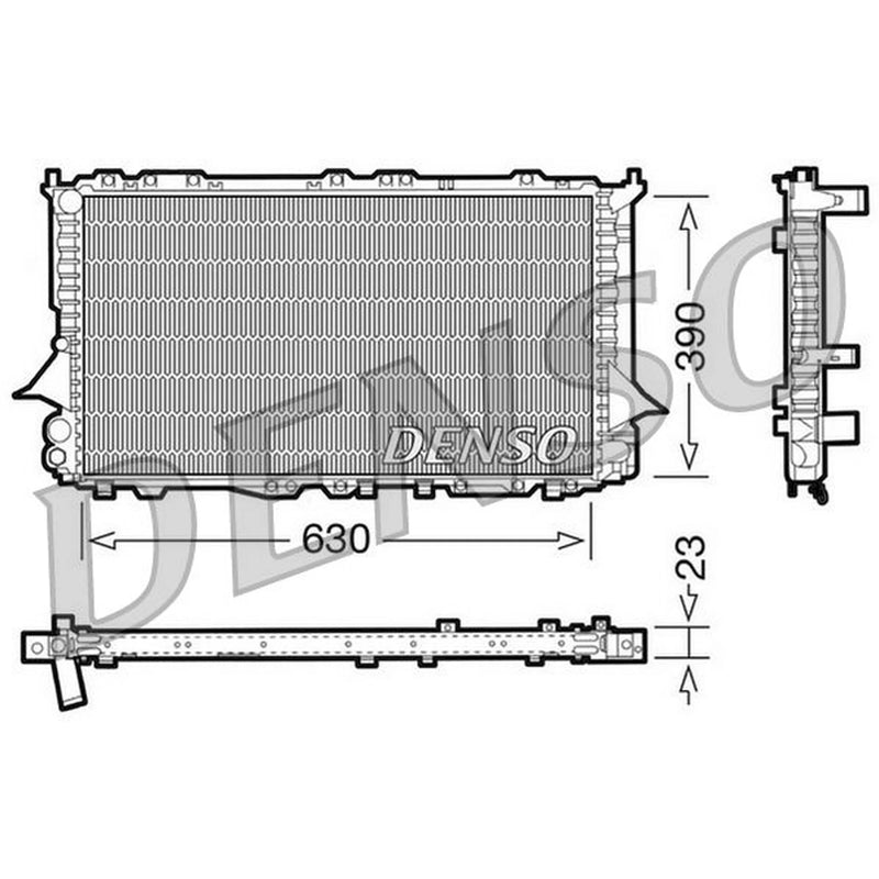 Denso Engine Radiator DRM02002