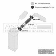 First Line Intercooler Turbo Charge Air Hose FTH1301