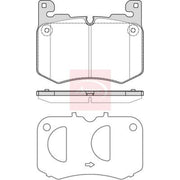 Apec Front Brake Pad Set PAD2344