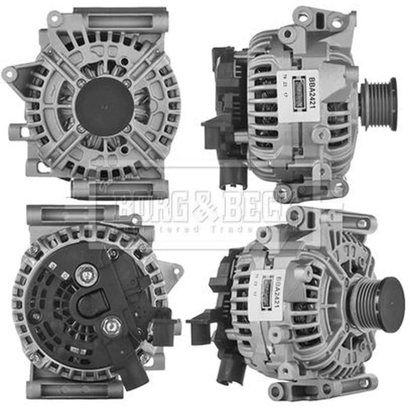 Borg & Beck Car Alternator 12V BBA2421