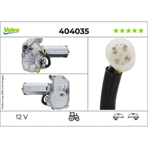 Valeo Front/Rear Wiper Motor 404035