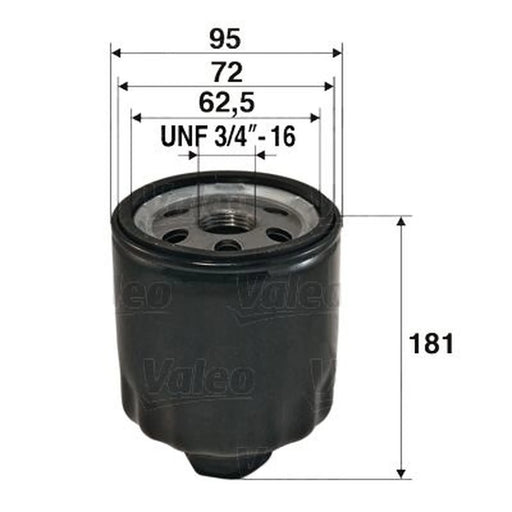 Valeo Engine Oil Filter 586056