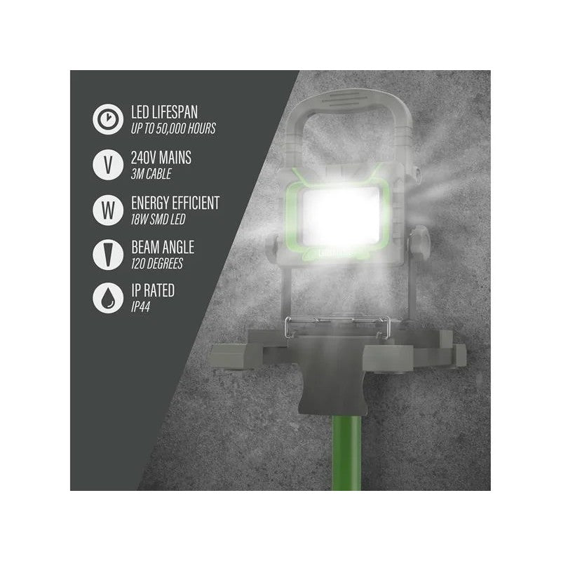Lighthouse 2000 Lumen Single Site Light 18W 240V - AST8615