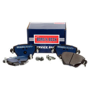 Borg & Beck 4 x Rear Brake Pad Set BBP1707