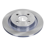 Febi 2 x Solid Rear Brake Discs 43938