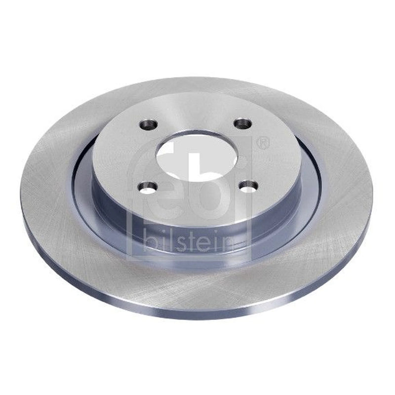Febi 2 x Solid Rear Brake Discs 43938