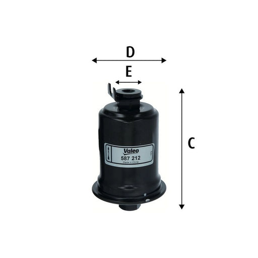 Valeo Fuel Filter Element 587212
