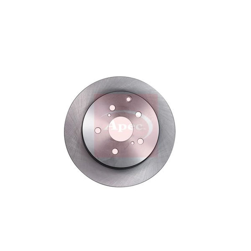 Apec 2 x Solid Rear Brake Discs DSK2523