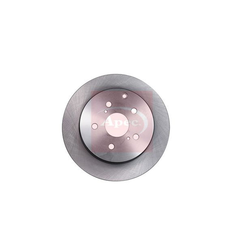 Apec 2 x Solid Rear Brake Discs DSK2523