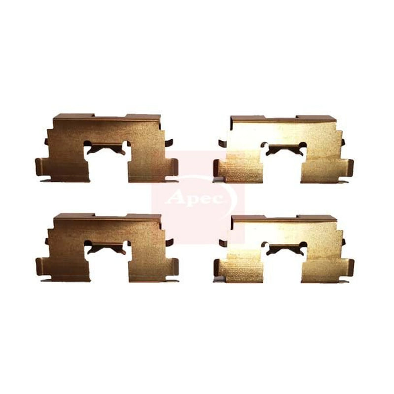 Apec Brake Pad Accessory Fitting Kit Rear KIT1073