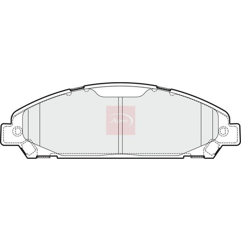 Apec Front Brake Pad Set PAD2048