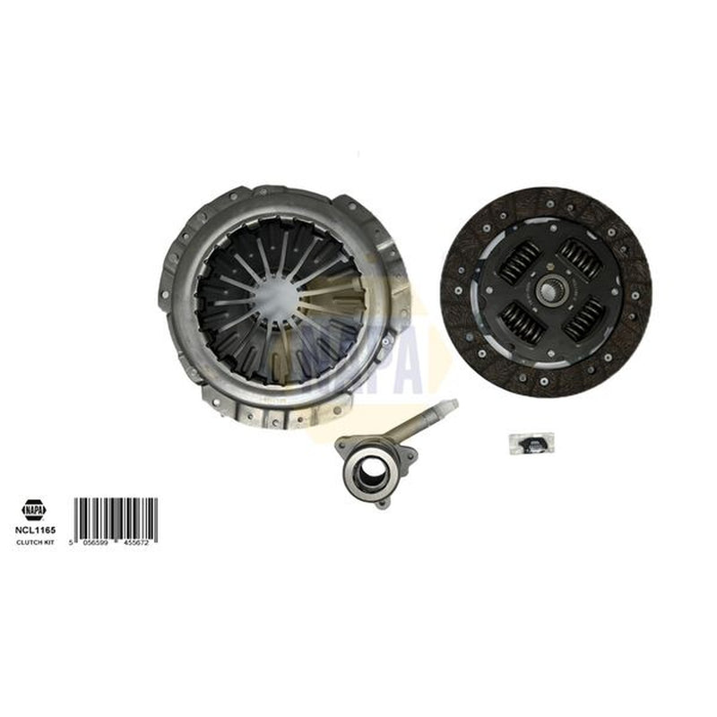 NAPA Clutch Kit Set 3pc NCL1165