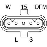 Bosch Car Alternator 12V 1 986 A01 037