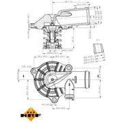 NRF Thermostat,Coolant 725221