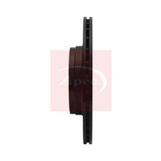 Apec 2 x Vented Rear Brake Discs DSK4095