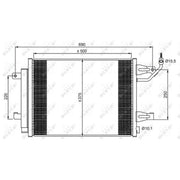 NRF Air Conditioning Condenser 350073