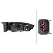 Hella Tail Light / Lamp W16W Left 2SK 012 379-431