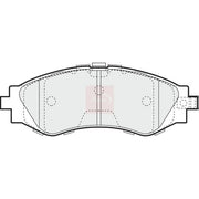 Apec Front Brake Pad Set PAD1122
