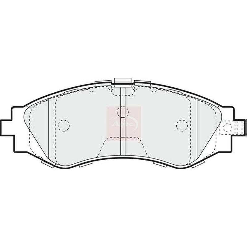 Apec Front Brake Pad Set PAD1122