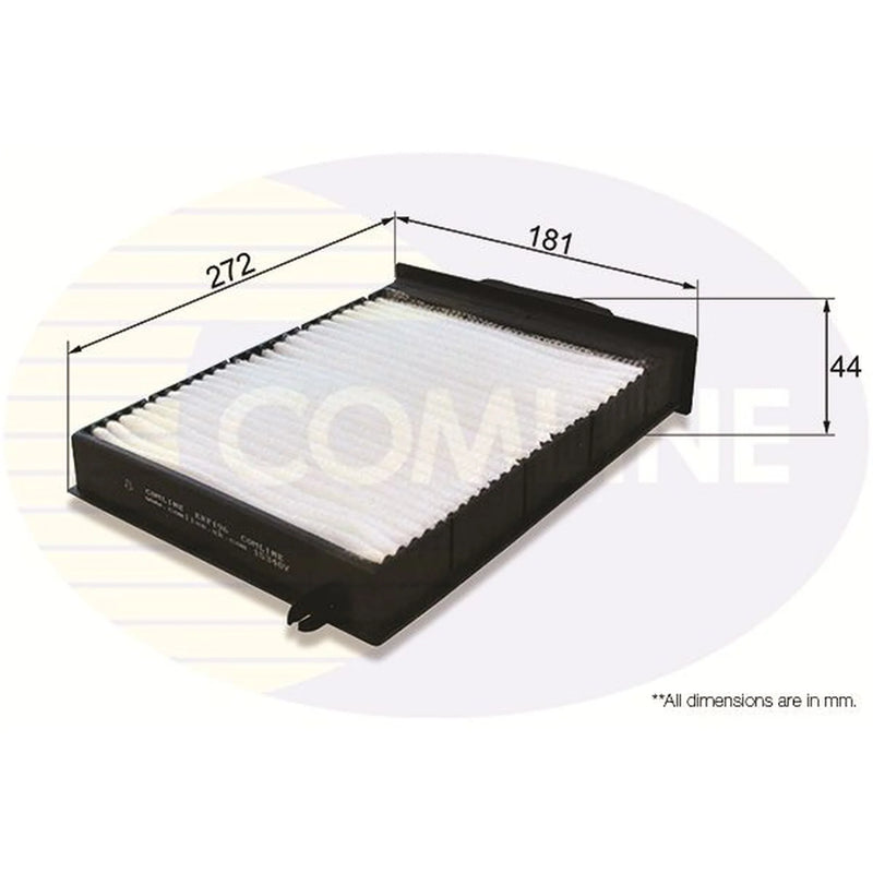 Comline Cabin Air Filter (Pollen Filter) EKF196