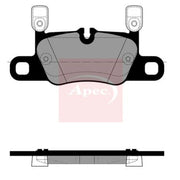 Apec Rear Brake Pad Set PAD2373
