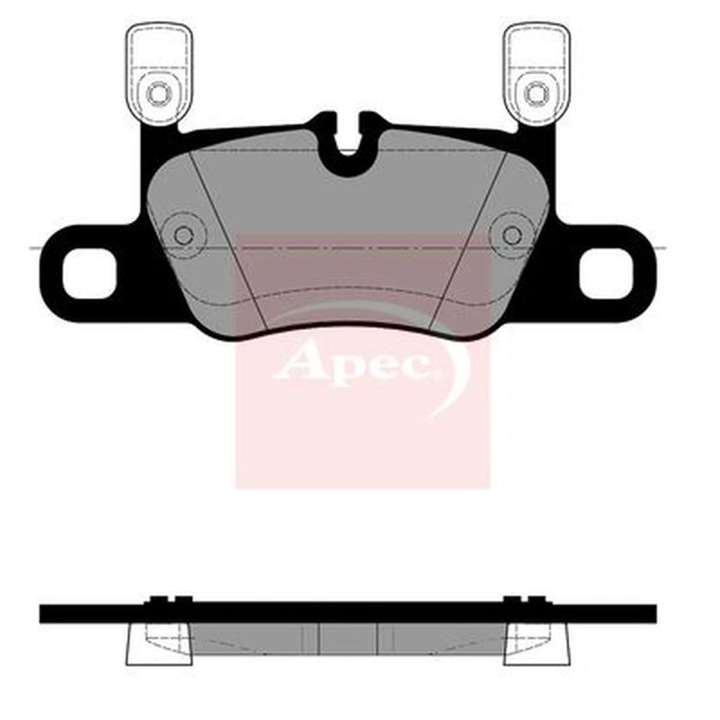 Apec Rear Brake Pad Set PAD2373
