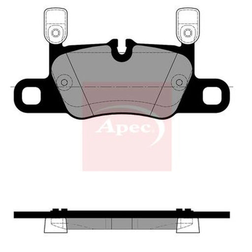 Apec Rear Brake Pad Set PAD2373