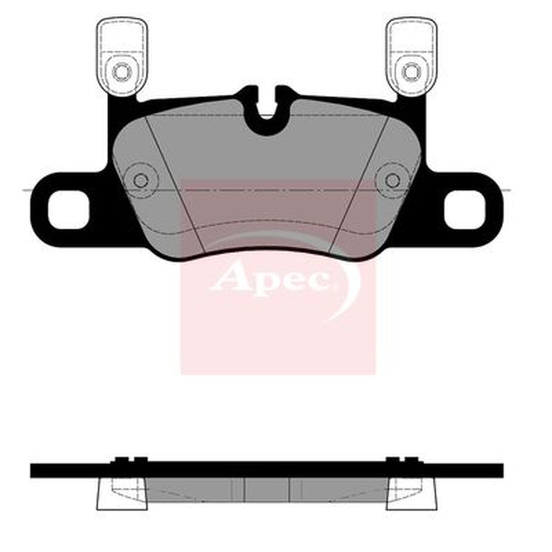 Apec Rear Brake Pad Set PAD2373