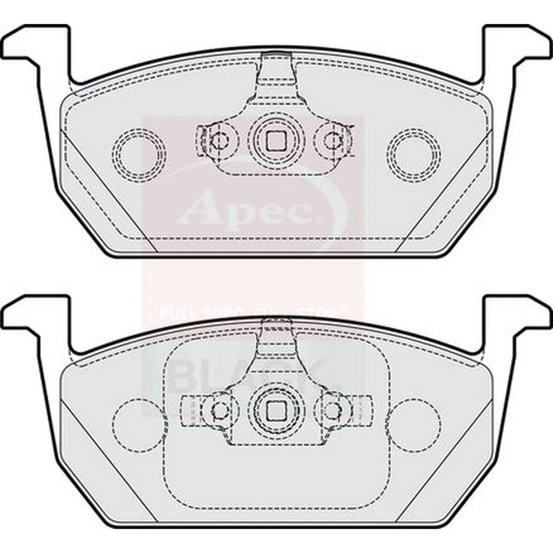 Apec Front Brake Pad Set PAD2216B