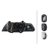 Hella Headlight Headlamp D2S/H7 Right 1EL 008 052-521
