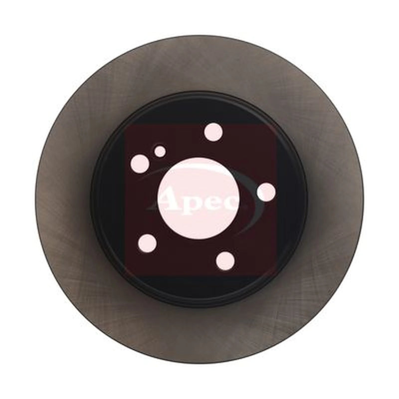 Apec 2 x Solid Rear Brake Discs DSK2587