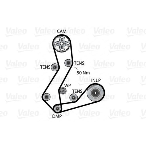 Valeo Timing Belt & Water Pump Kit 614662