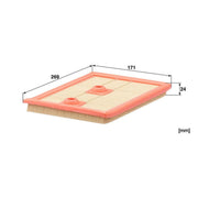 MANN-FILTER Engine Air Filter C 27 009