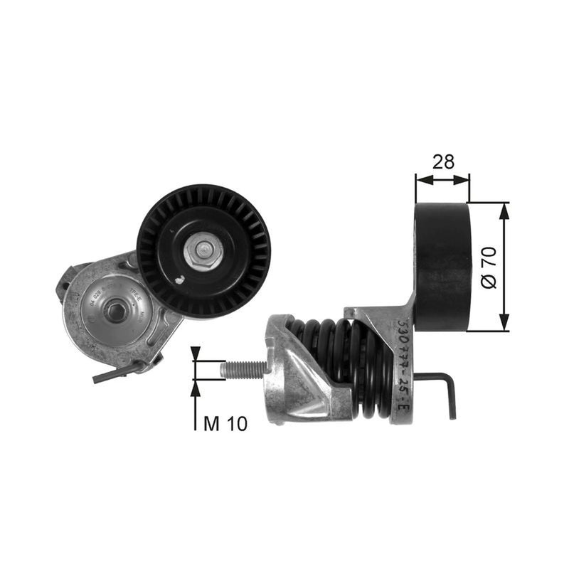 Gates Auxiliary Belt Tensioner T39085