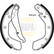 NAPA Brake Shoe Set Axle Kit NBS1017