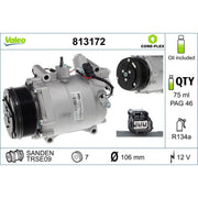 Valeo Air Conditioning Compressor 813172