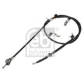 Febi Handbrake Cable Left Rear 188281