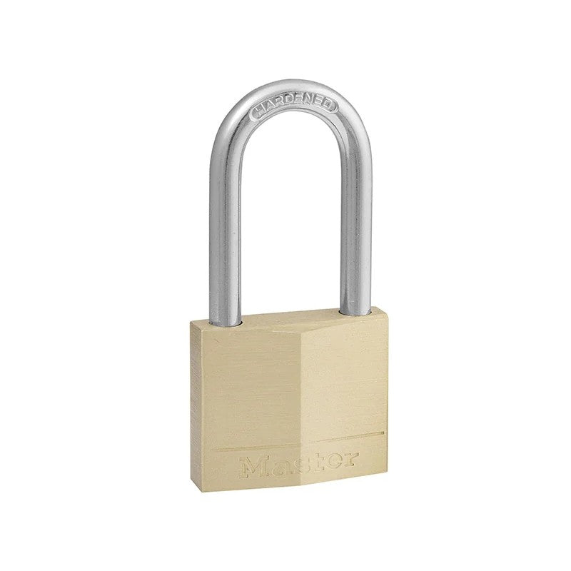 Master Lock Solid Brass 40mm Padlock 4-Pin - 38mm Shackle - 140EURDLF