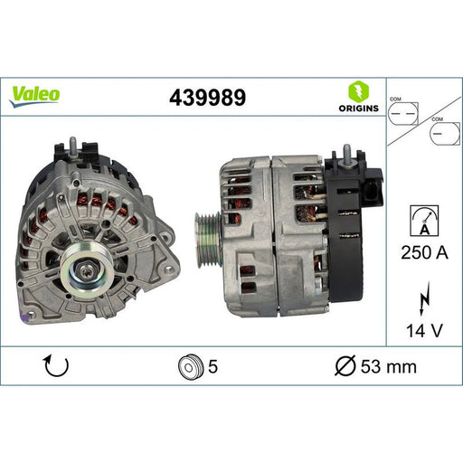 Valeo Car Alternator 12V 439989