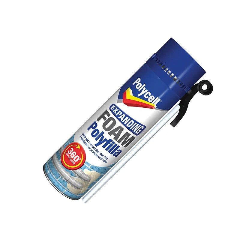 Polycell Expanding Foam Filler 300ml - 5084933